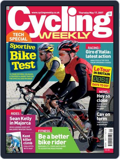 Cycling Weekly May 18th, 2007 Digital Back Issue Cover