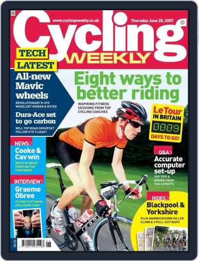 Cycling Weekly June 27th, 2007 Digital Back Issue Cover