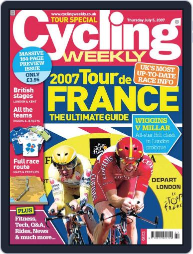 Cycling Weekly July 9th, 2007 Digital Back Issue Cover