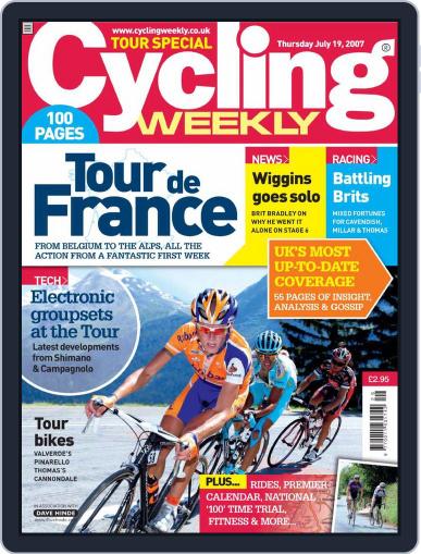 Cycling Weekly July 18th, 2007 Digital Back Issue Cover