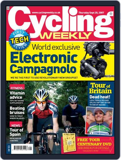 Cycling Weekly September 21st, 2007 Digital Back Issue Cover