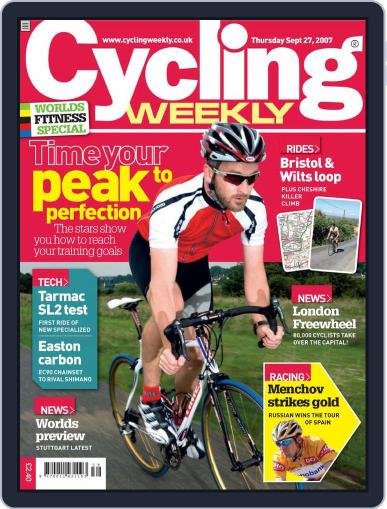 Cycling Weekly September 26th, 2007 Digital Back Issue Cover