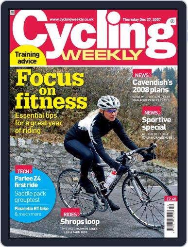 Cycling Weekly January 2nd, 2008 Digital Back Issue Cover