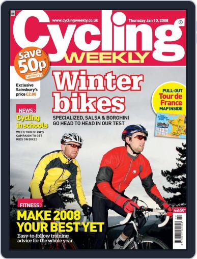 Cycling Weekly January 8th, 2008 Digital Back Issue Cover