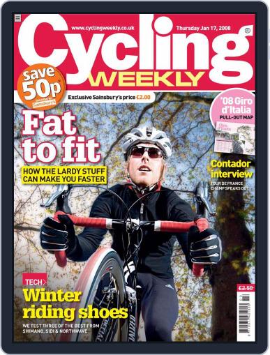 Cycling Weekly January 18th, 2008 Digital Back Issue Cover
