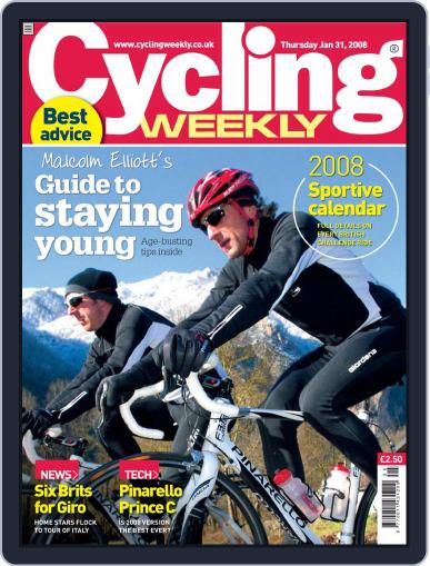Cycling Weekly January 30th, 2008 Digital Back Issue Cover