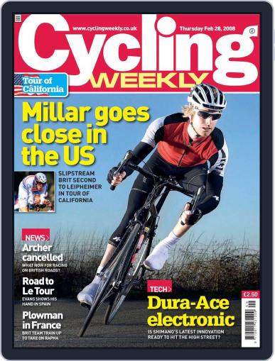 Cycling Weekly February 28th, 2008 Digital Back Issue Cover