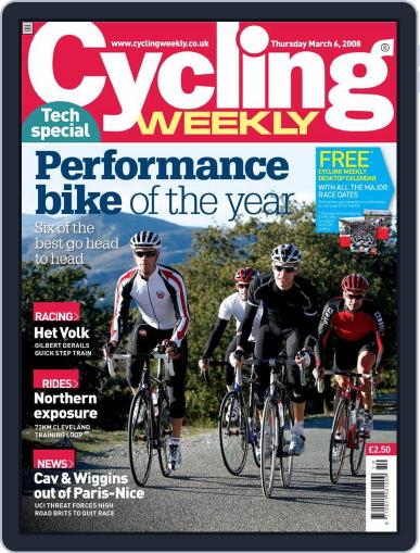 Cycling Weekly March 4th, 2008 Digital Back Issue Cover