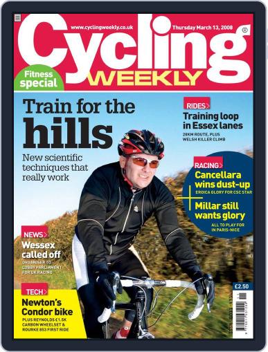 Cycling Weekly March 13th, 2008 Digital Back Issue Cover