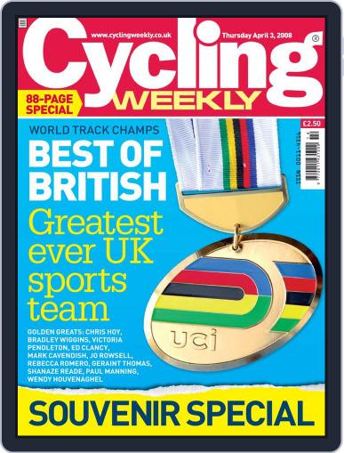 Cycling Weekly April 2nd, 2008 Digital Back Issue Cover