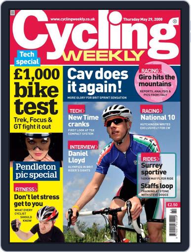 Cycling Weekly May 28th, 2008 Digital Back Issue Cover