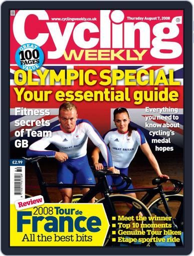 Cycling Weekly August 7th, 2008 Digital Back Issue Cover