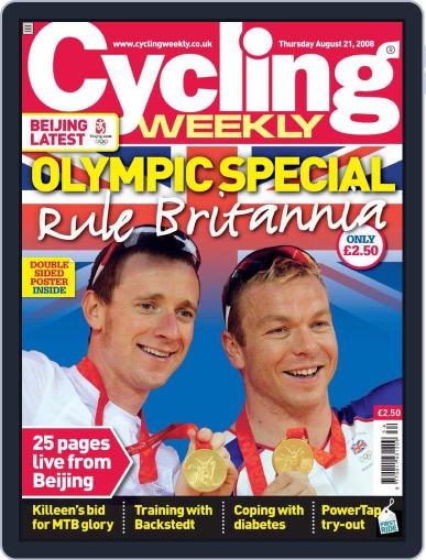 Cycling Weekly August 21st, 2008 Digital Back Issue Cover