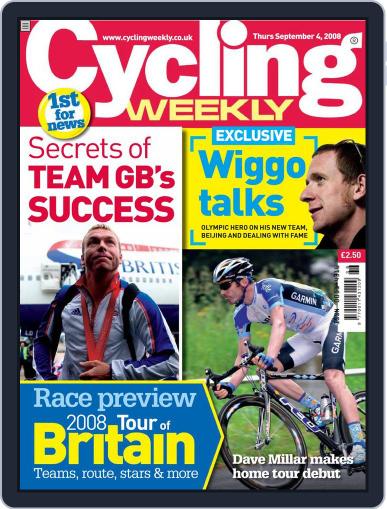 Cycling Weekly September 4th, 2008 Digital Back Issue Cover