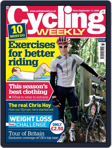 Cycling Weekly September 11th, 2008 Digital Back Issue Cover