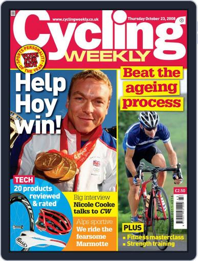 Cycling Weekly October 21st, 2008 Digital Back Issue Cover
