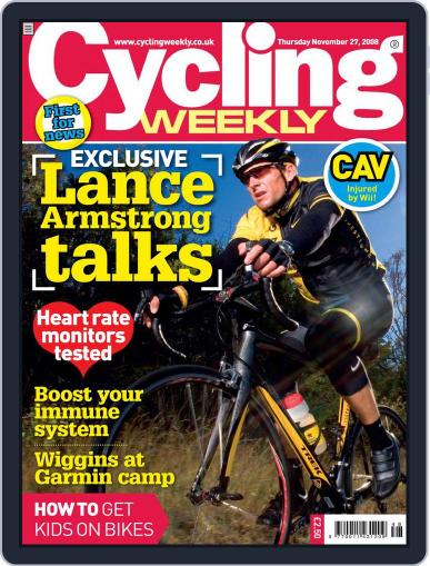 Cycling Weekly November 25th, 2008 Digital Back Issue Cover