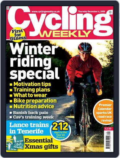 Cycling Weekly December 3rd, 2008 Digital Back Issue Cover