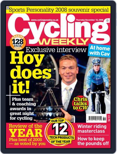 Cycling Weekly December 17th, 2008 Digital Back Issue Cover