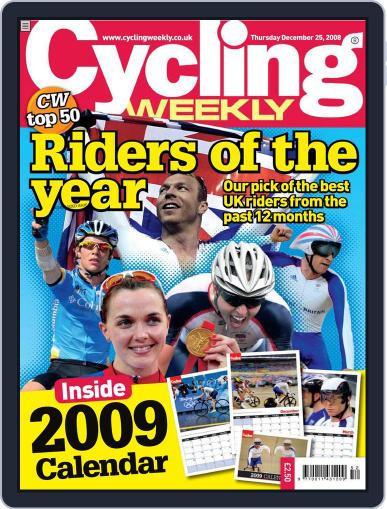 Cycling Weekly December 24th, 2008 Digital Back Issue Cover