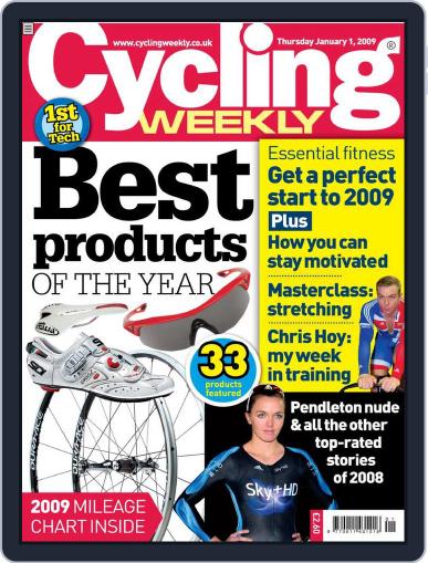 Cycling Weekly December 31st, 2008 Digital Back Issue Cover