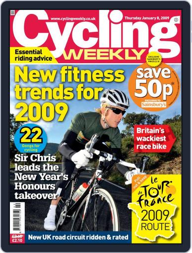 Cycling Weekly January 6th, 2009 Digital Back Issue Cover