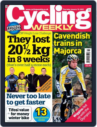 Cycling Weekly January 14th, 2009 Digital Back Issue Cover