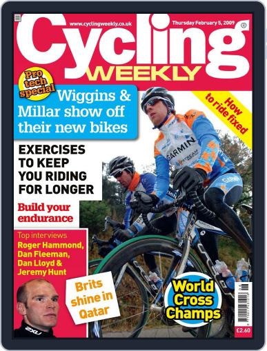 Cycling Weekly February 3rd, 2009 Digital Back Issue Cover