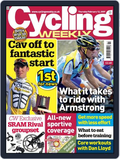 Cycling Weekly February 9th, 2009 Digital Back Issue Cover