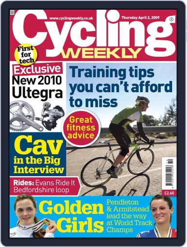 Cycling Weekly April 1st, 2009 Digital Back Issue Cover