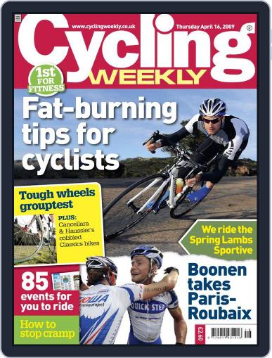 Cycling Weekly April 16th, 2009 Digital Back Issue Cover