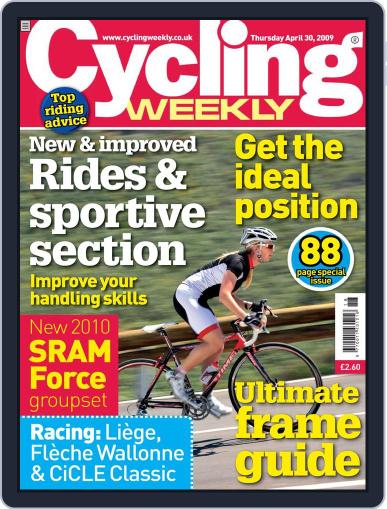 Cycling Weekly April 30th, 2009 Digital Back Issue Cover