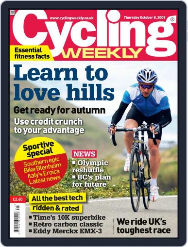 Cycling Weekly October 7th, 2009 Digital Back Issue Cover
