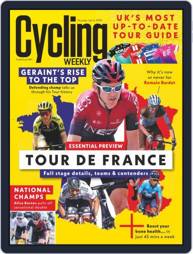 Cycling Weekly July 4th, 2019 Digital Back Issue Cover