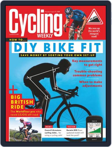 Cycling Weekly August 15th, 2019 Digital Back Issue Cover