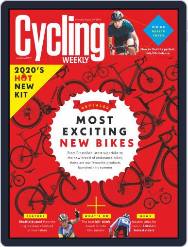 Cycling Weekly August 29th, 2019 Digital Back Issue Cover