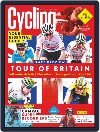 Cycling Weekly September 5th, 2019 Digital Back Issue Cover
