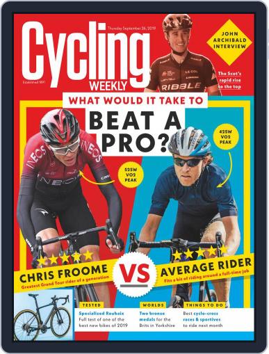 Cycling Weekly September 26th, 2019 Digital Back Issue Cover