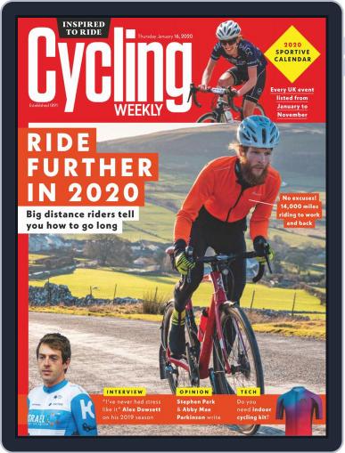 Cycling Weekly January 16th, 2020 Digital Back Issue Cover