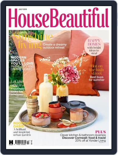 House Beautiful UK July 1st, 2019 Digital Back Issue Cover