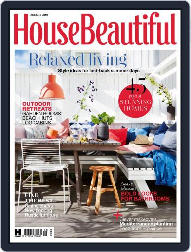 House Beautiful UK August 1st, 2019 Digital Back Issue Cover