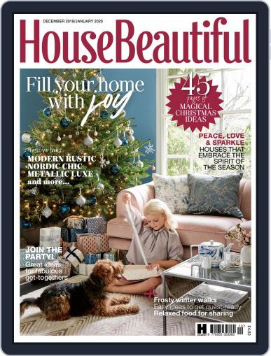 House Beautiful UK December 1st, 2019 Digital Back Issue Cover