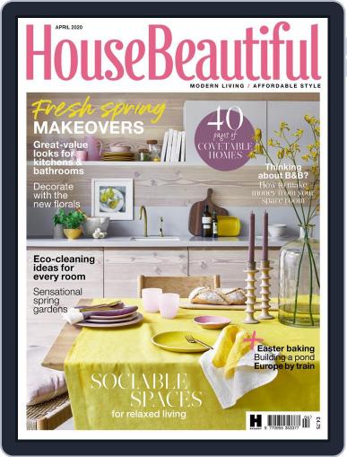 House Beautiful UK April 1st, 2020 Digital Back Issue Cover