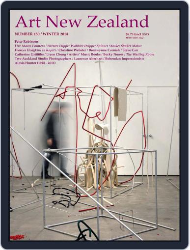 Art New Zealand May 15th, 2014 Digital Back Issue Cover