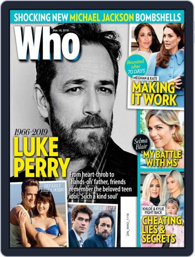 WHO March 18th, 2019 Digital Back Issue Cover