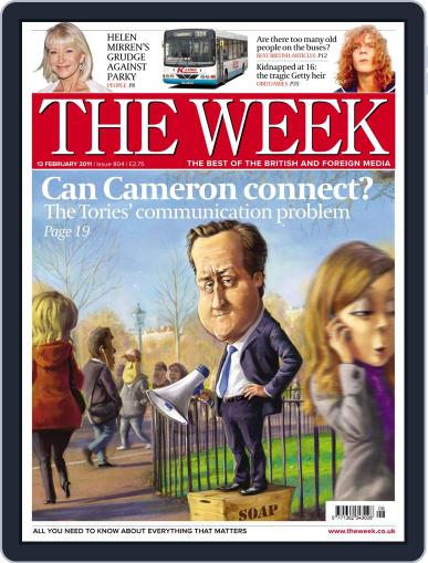 The Week United Kingdom February 11th, 2011 Digital Back Issue Cover