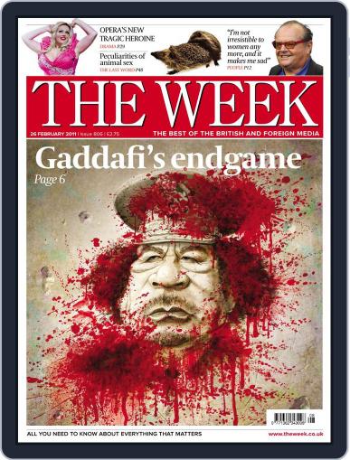 The Week United Kingdom February 25th, 2011 Digital Back Issue Cover