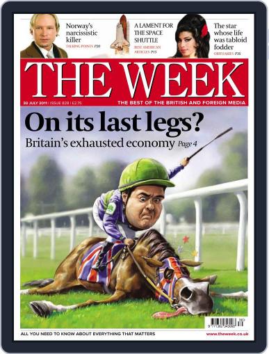 The Week United Kingdom July 29th, 2011 Digital Back Issue Cover