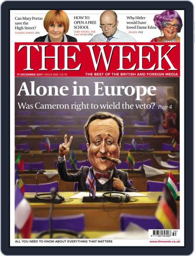 The Week United Kingdom December 16th, 2011 Digital Back Issue Cover