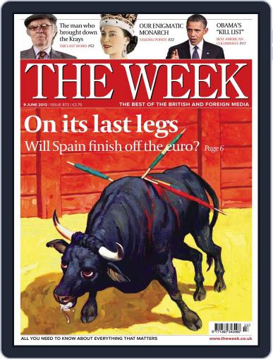 The Week United Kingdom June 8th, 2012 Digital Back Issue Cover